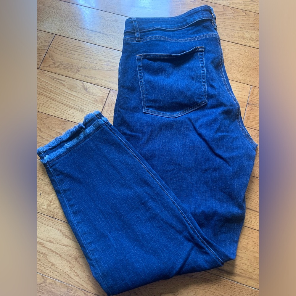 Loft curvy skinny jeans